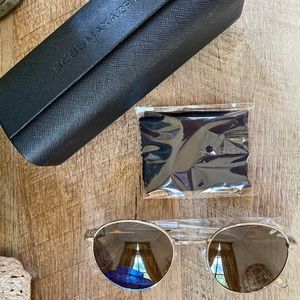 BCBGMAXAZRIA Sunglasses with case and cloth